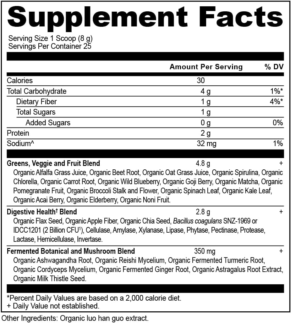 ANCIENT NUTRITION Super Greens Powder