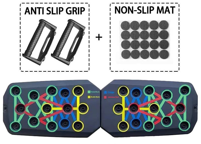 Portable Multifunctional Push-Up Board Set