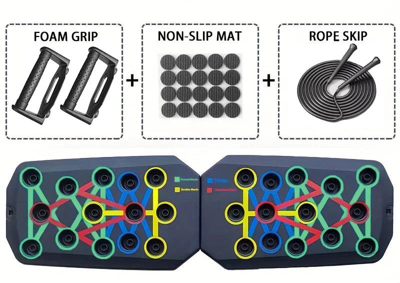 Portable Multifunctional Push-Up Board Set