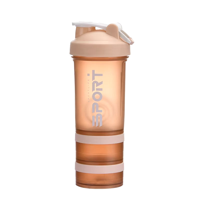 Sports Water Bottle Protein Shaker
