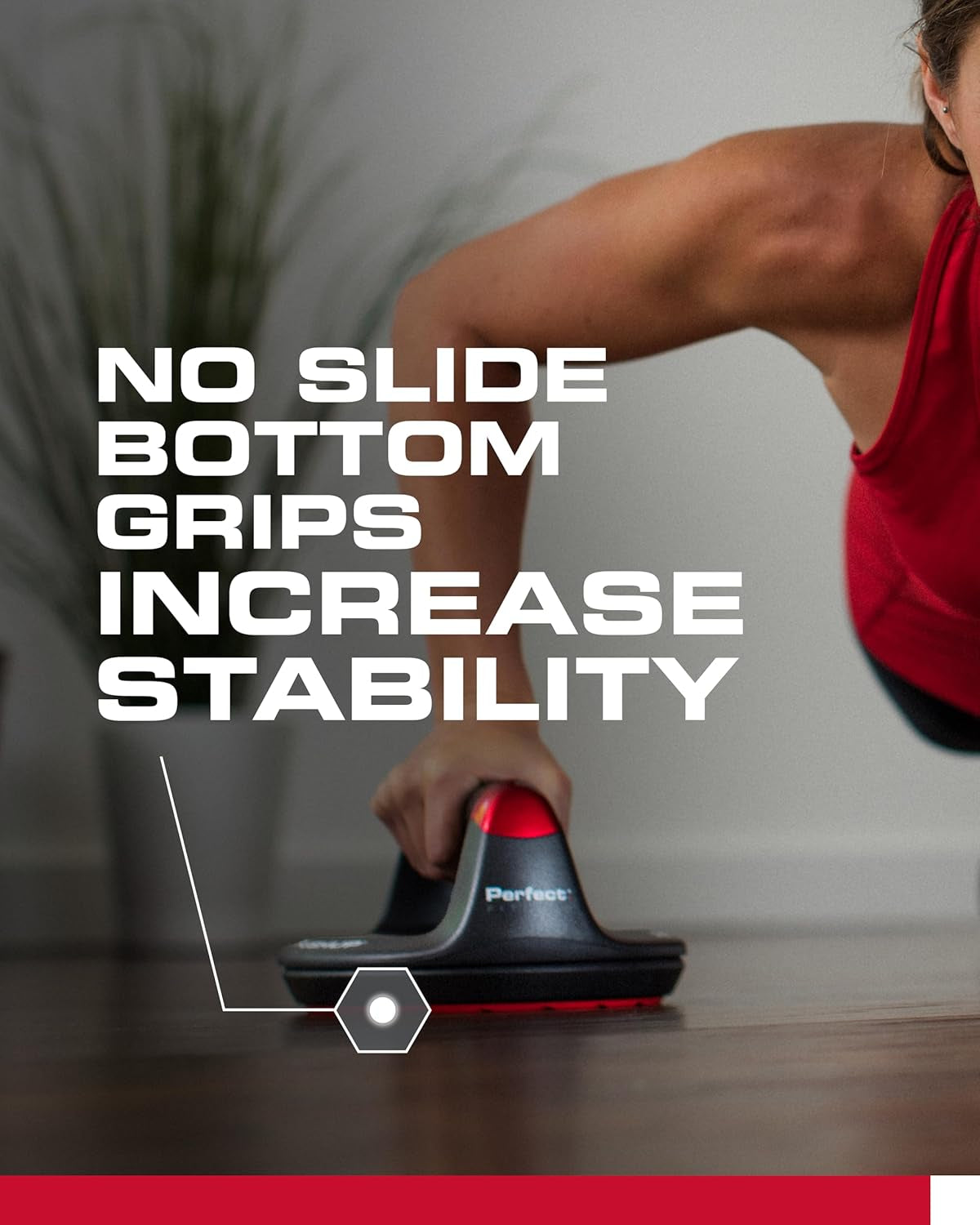PERFECT FITNESS Pushup Elite Rotating Handle