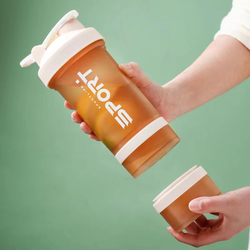 Sports Water Bottle Protein Shaker