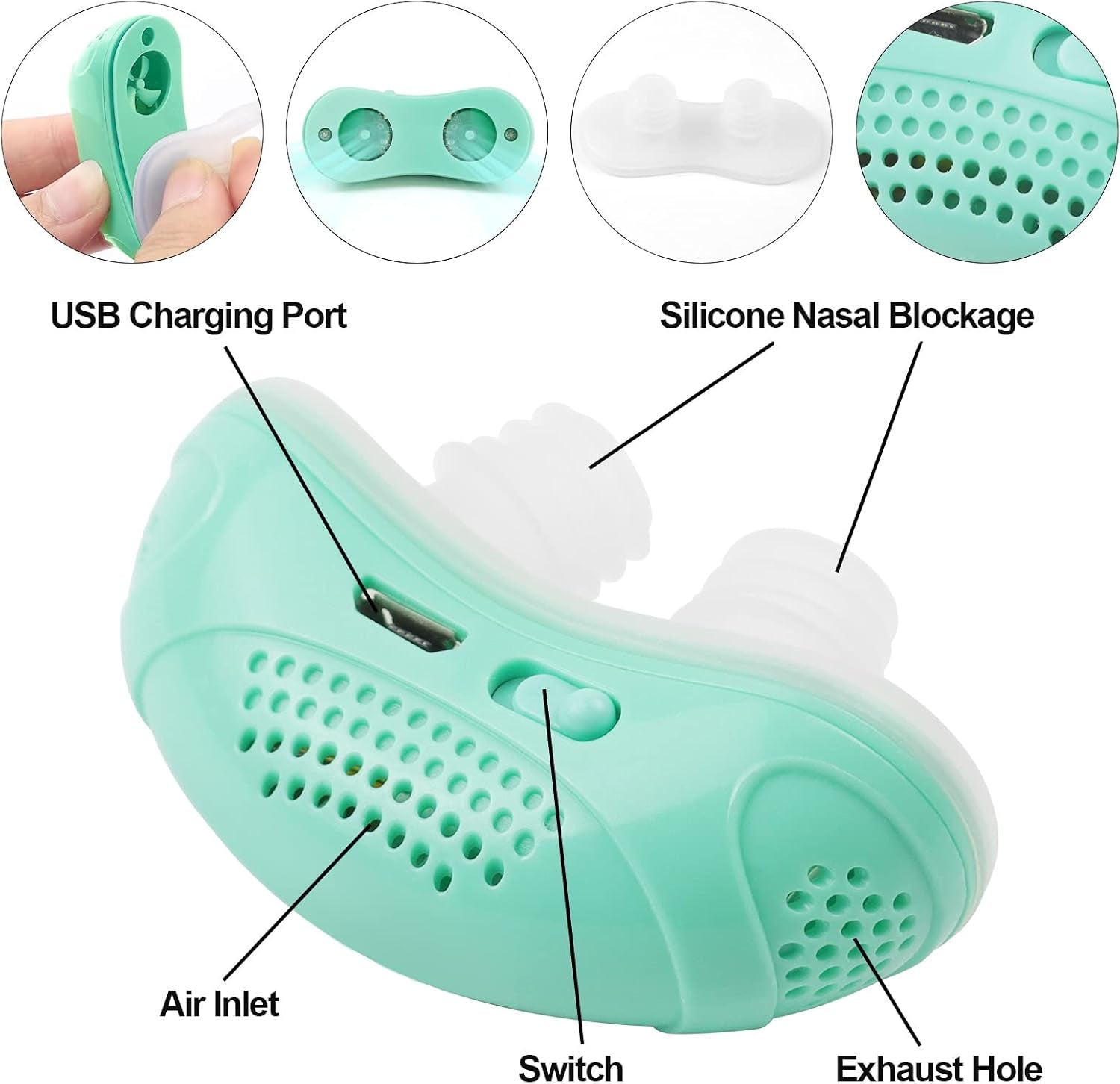 HUALAI Electric anti Snoring Devices