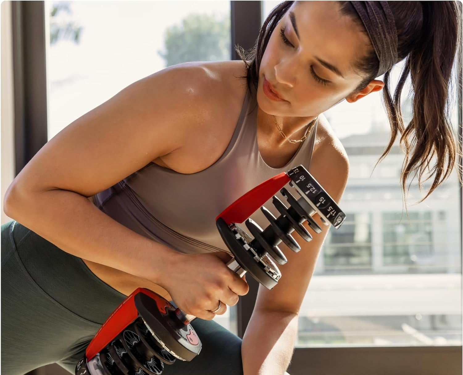 BowFlex Adjustable Dumbbells
