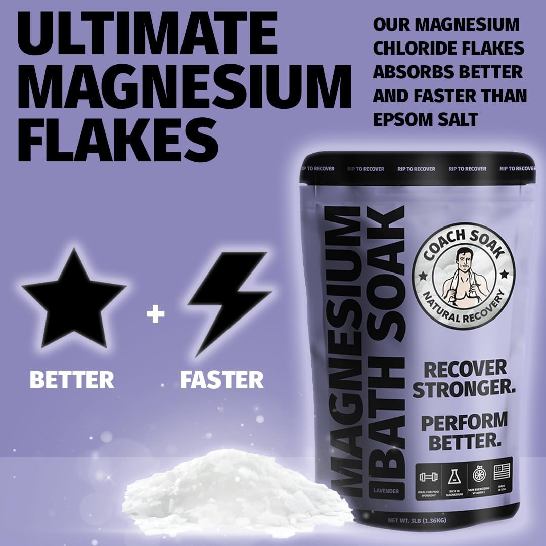 COACH SOAK Magnesium Flakes Bath Soak