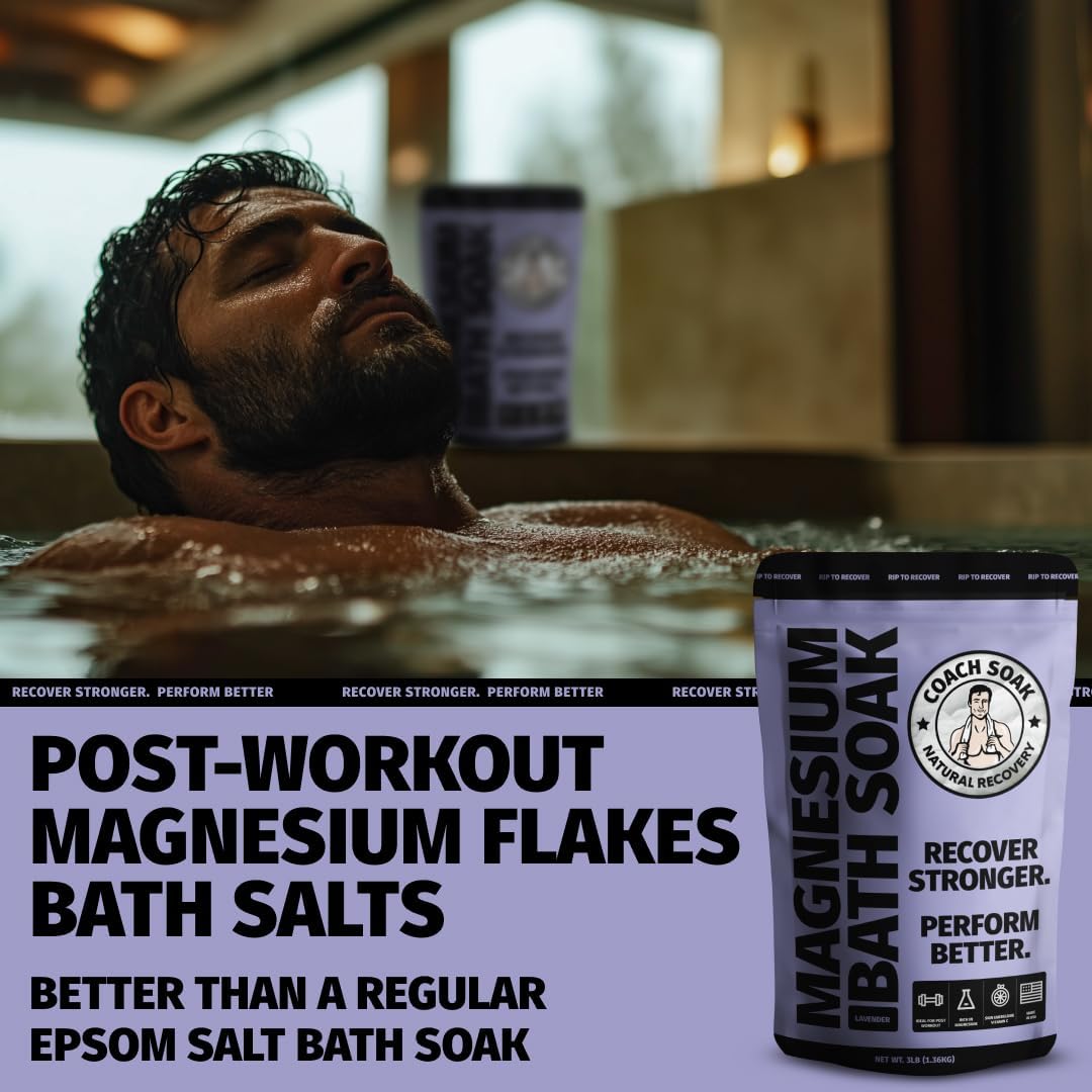 COACH SOAK Magnesium Flakes Bath Soak