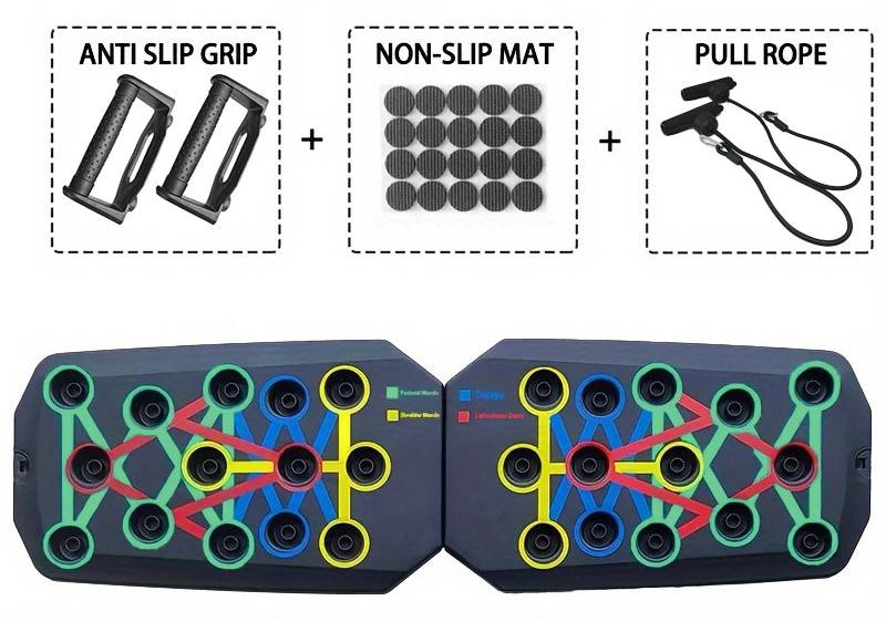 Portable Multifunctional Push-Up Board Set