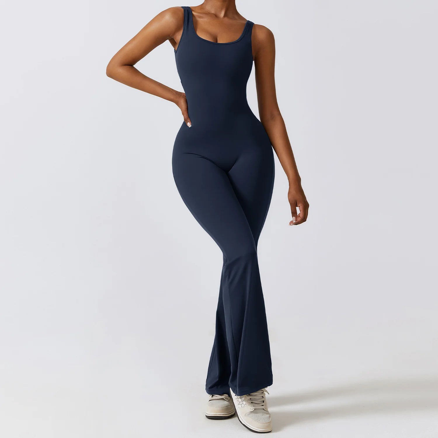 HEARUISAVY V Back Scrunch Gym Set