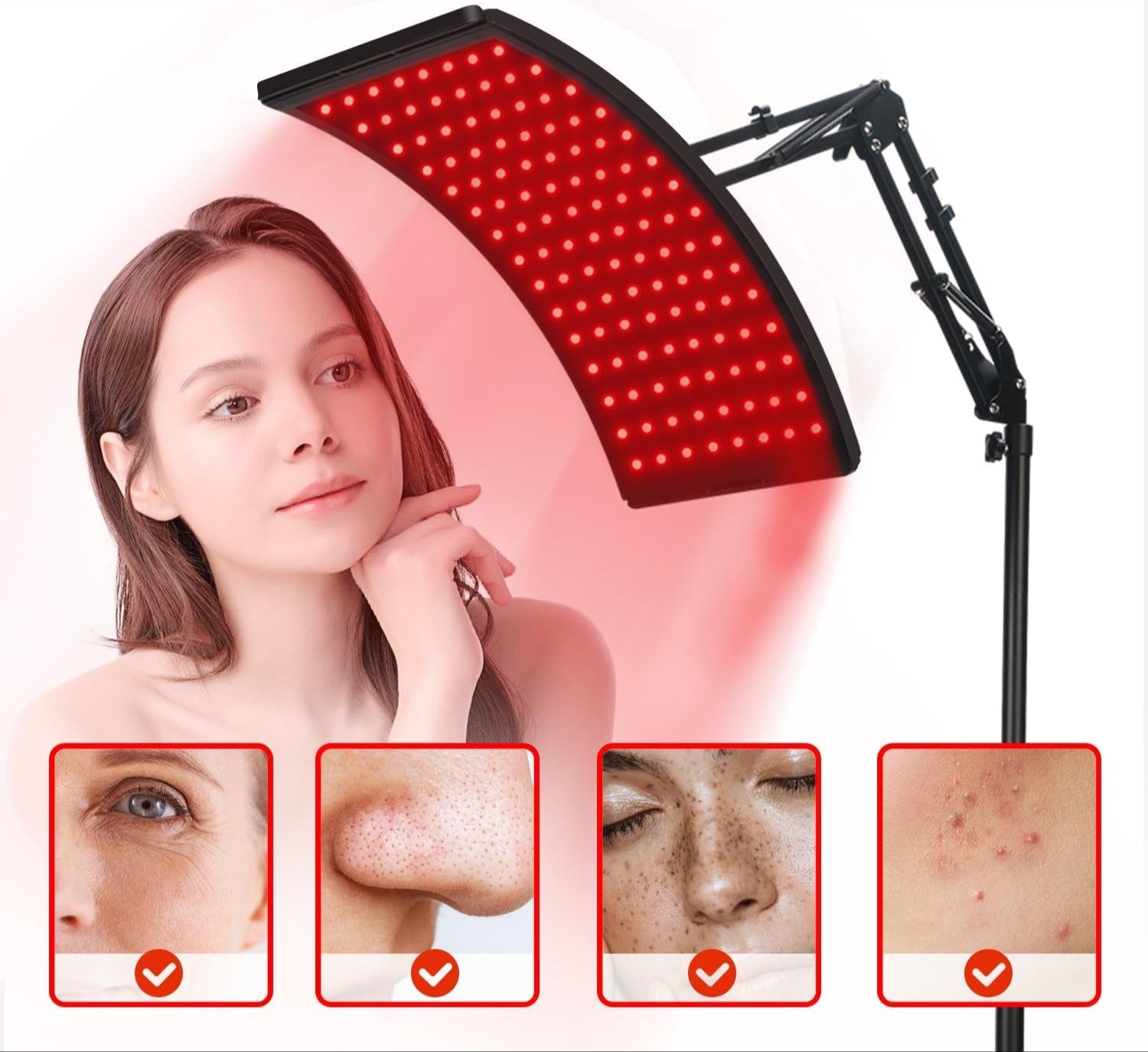 VICONOR Red Light Therapy for Face and Body