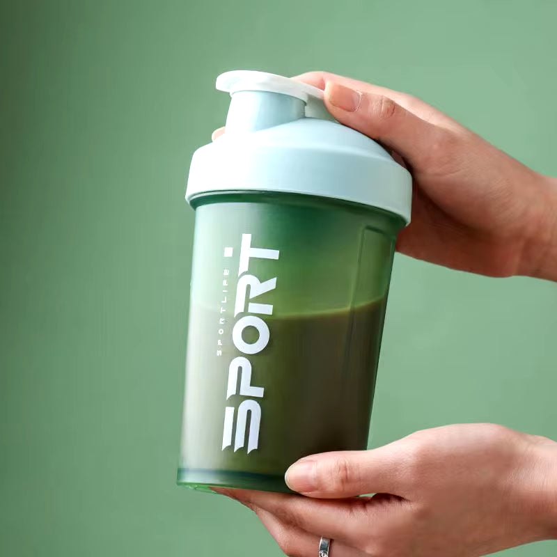 Sports Water Bottle Protein Shaker