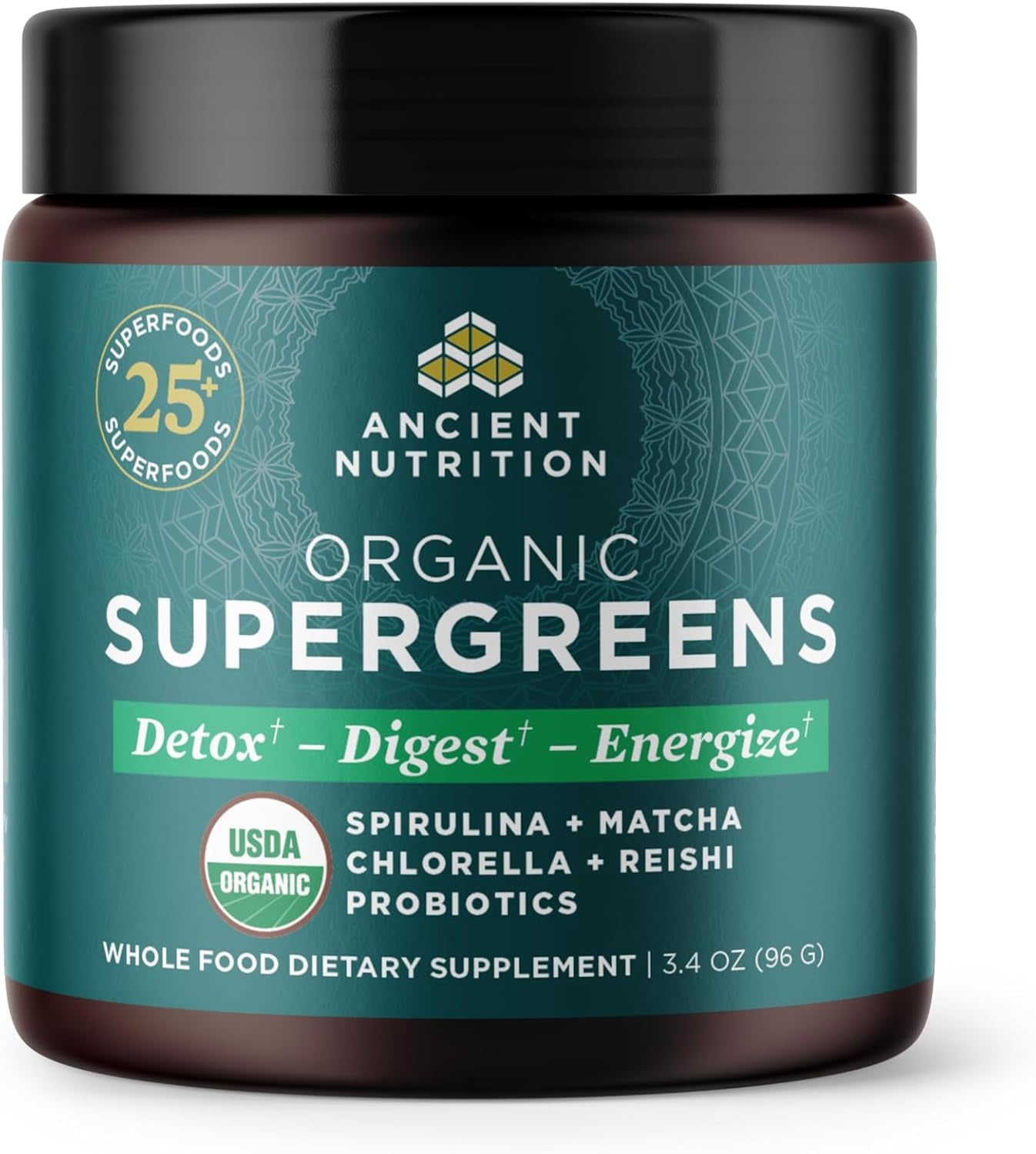 ANCIENT NUTRITION Super Greens Powder 