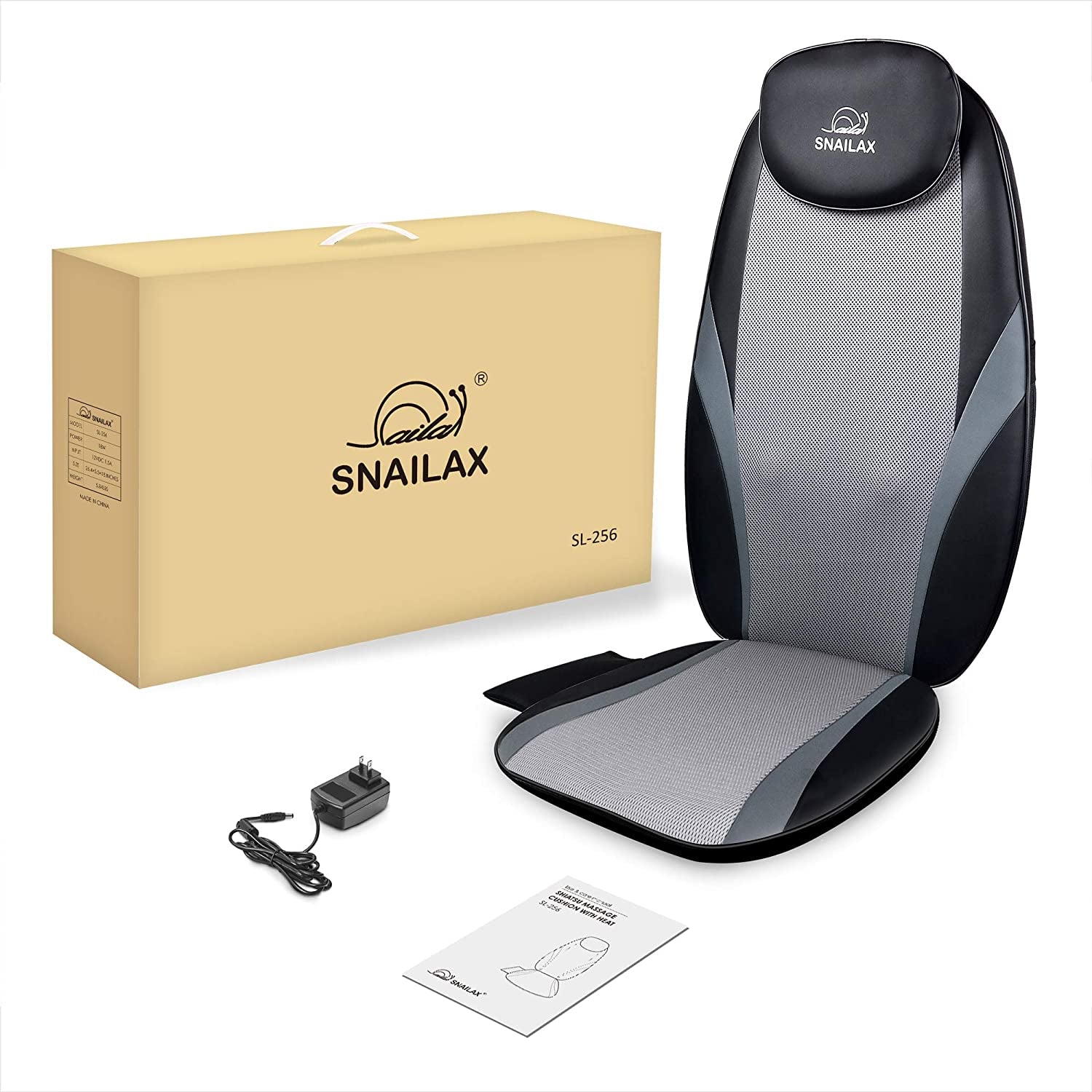 SNAILAX Massage Cushion with Heat Massage Chair 