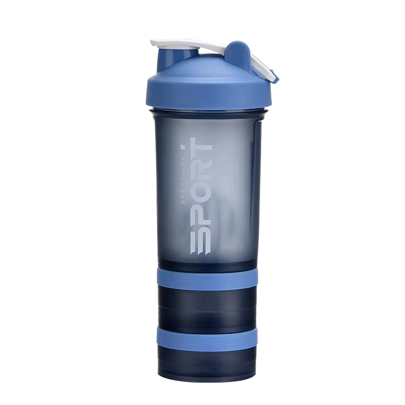 Sports Water Bottle Protein Shaker 