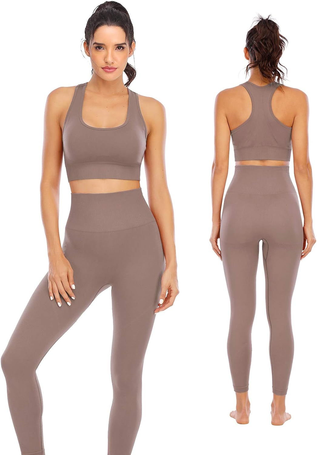 NOVA ACTIVE 2 Piece Bra & Seamless Leggings Sets 