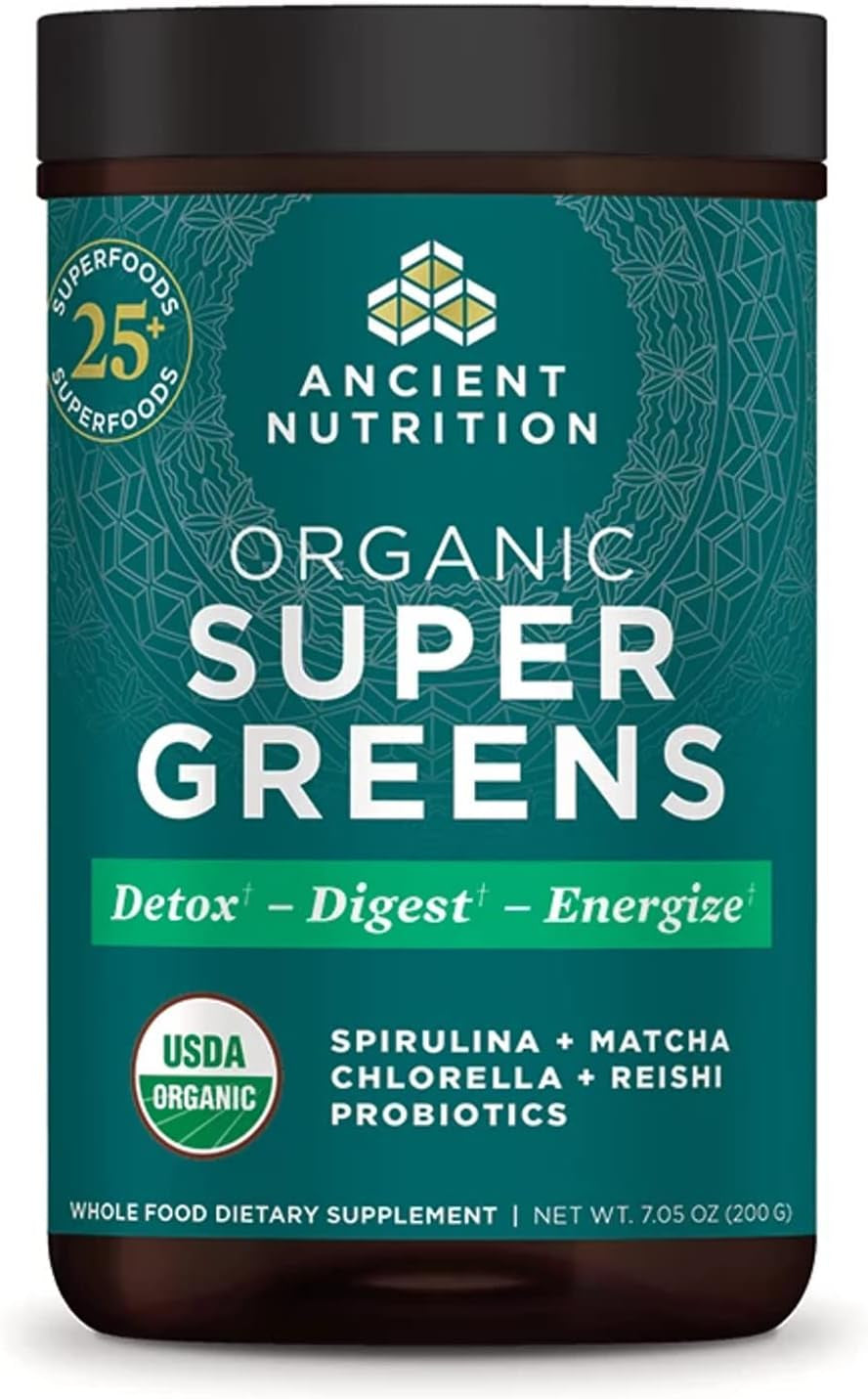 ANCIENT NUTRITION Super Greens Powder 