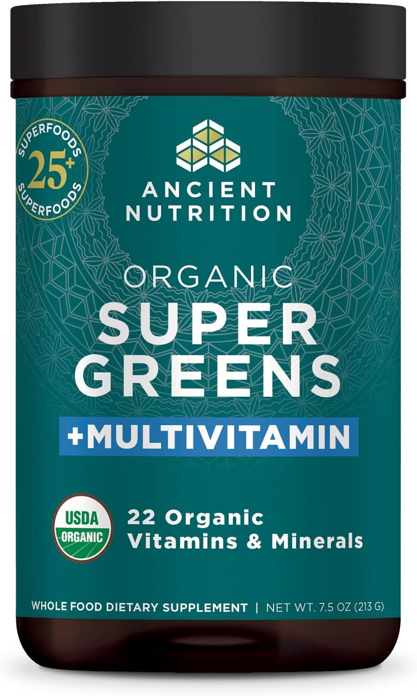 ANCIENT NUTRITION Super Greens Powder 