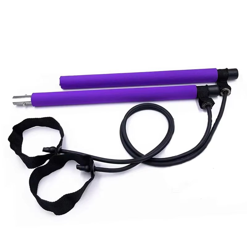 Portable Pilates Bar and Resistance Band