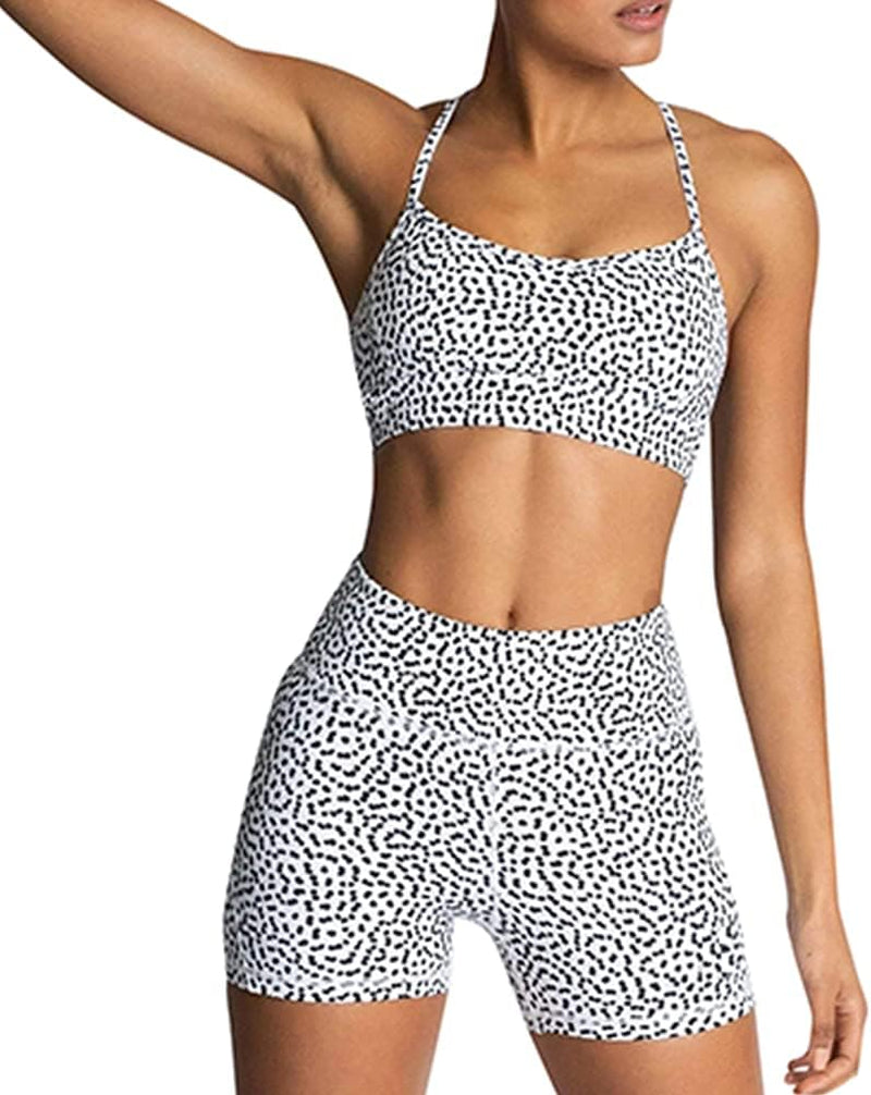 IMEKIS Workout 2 Piece Yoga Sets 